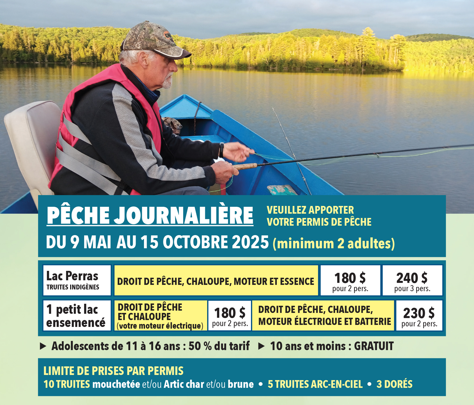 Pêche journalière