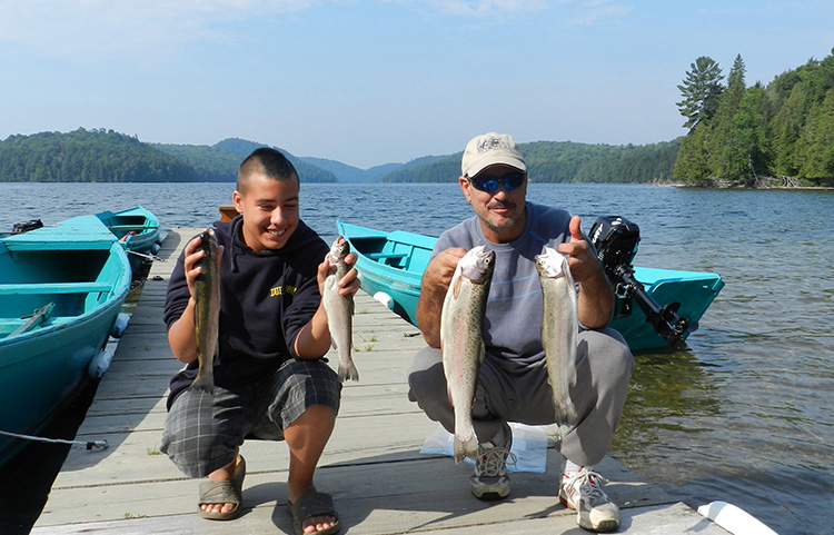 Vacances estivales et pêche